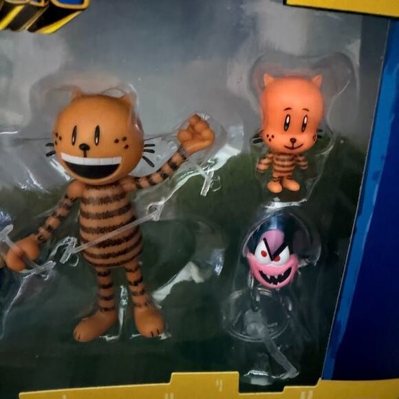 DOG MAN Movie -5 Pack Figures Multipack New 2025 Jakks Pacific Dreamworks Chief - Picture 4 of 7